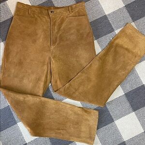 Vintage 1980’s Liz Sport 100% Pig Suede pants 14